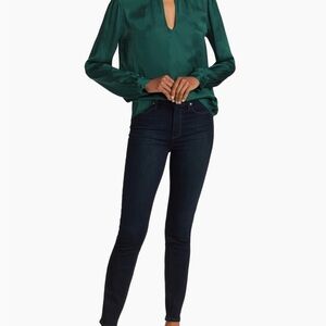 PAIGE Hoxton High Rise Ankle Skinny Women's Jeans in Color Mona